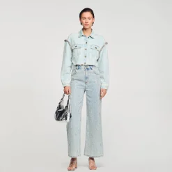 Blouson Court En Denim