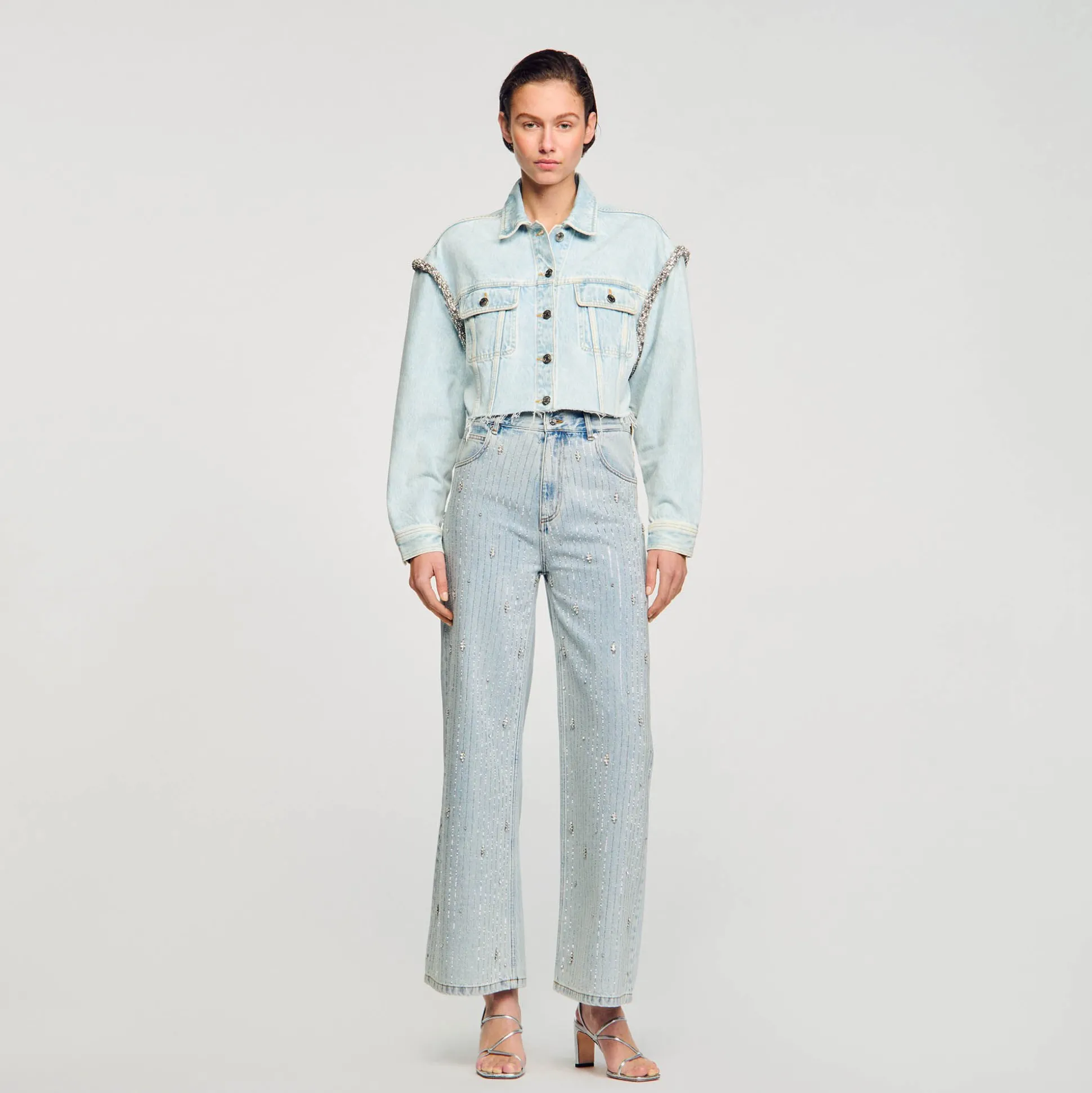 Blouson Court En Denim