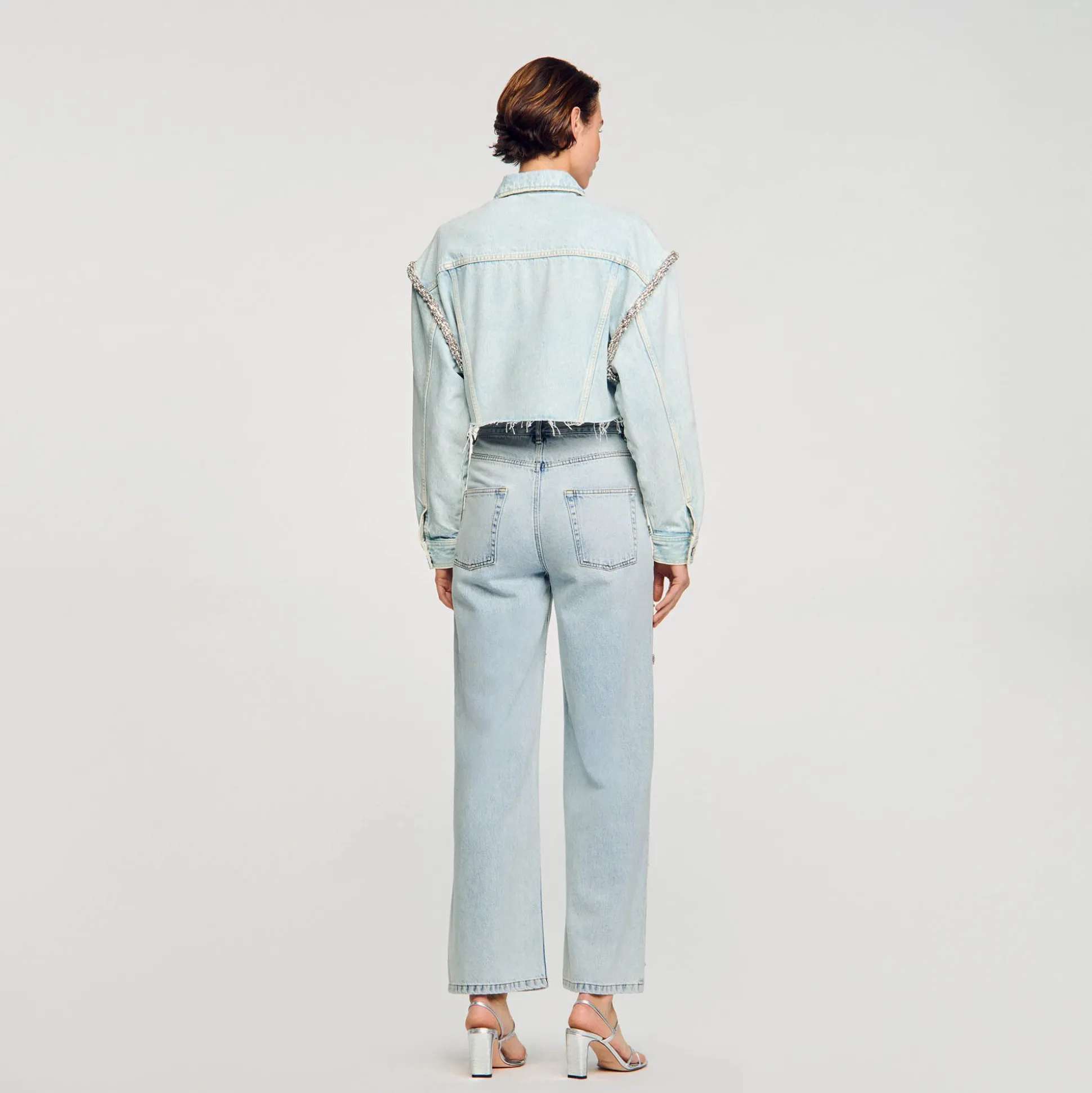 Blouson Court En Denim