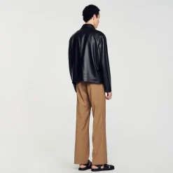 Blouson En Cuir D'agneau