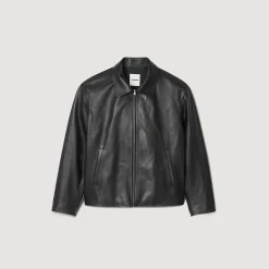 Blouson En Cuir D'agneau