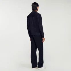 Blouson En Cuir Suédé