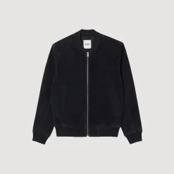 Blouson En Cuir Suédé