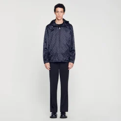 Blouson En Nylon Square Cross