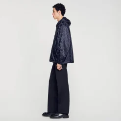 Blouson En Nylon Square Cross