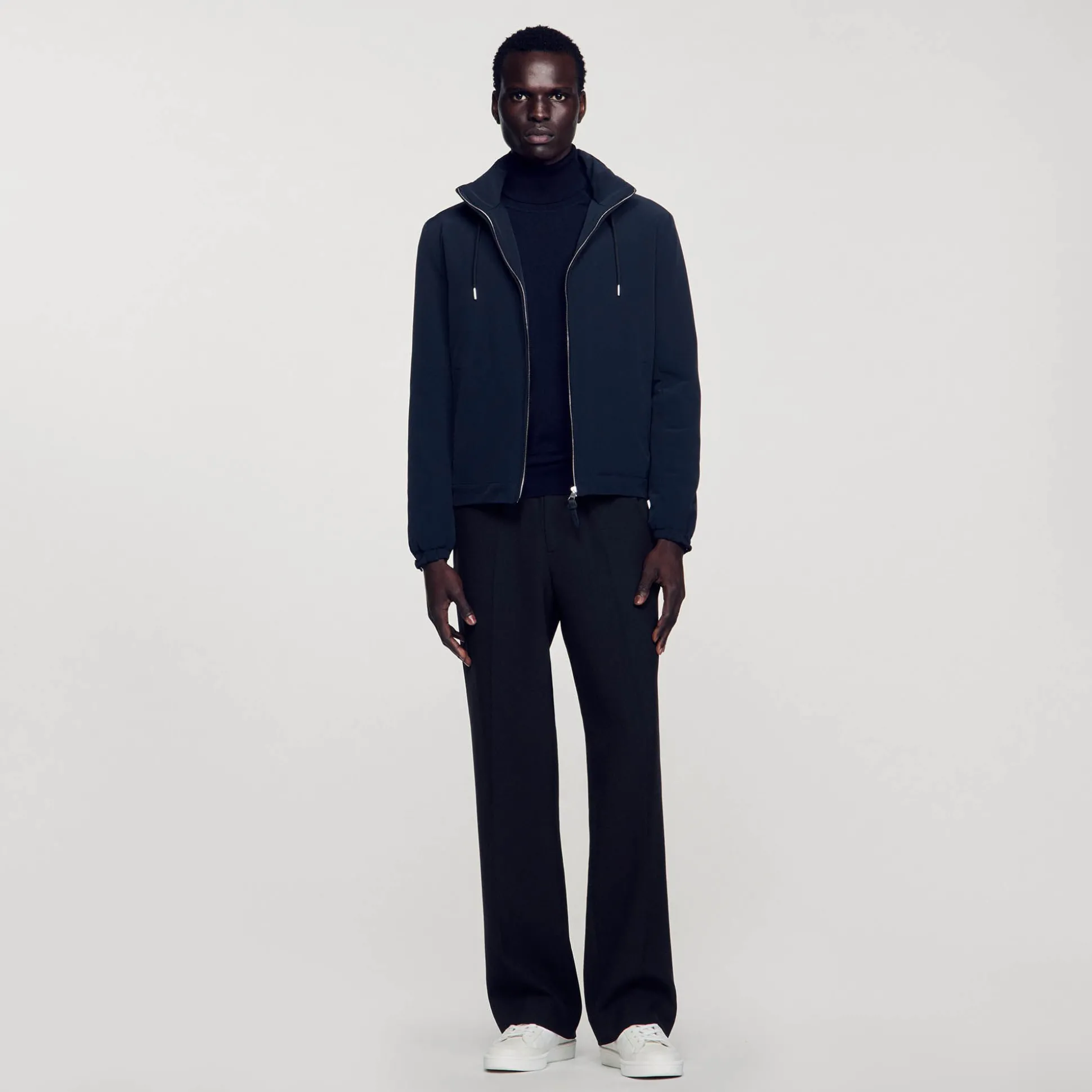 Blouson En Tissu Technique