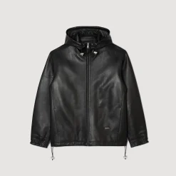 Blouson Oversize En Cuir