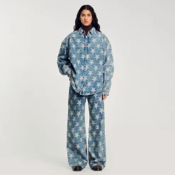Blouson Surchemise En Jean étoiles