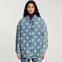 Blouson Surchemise En Jean étoiles