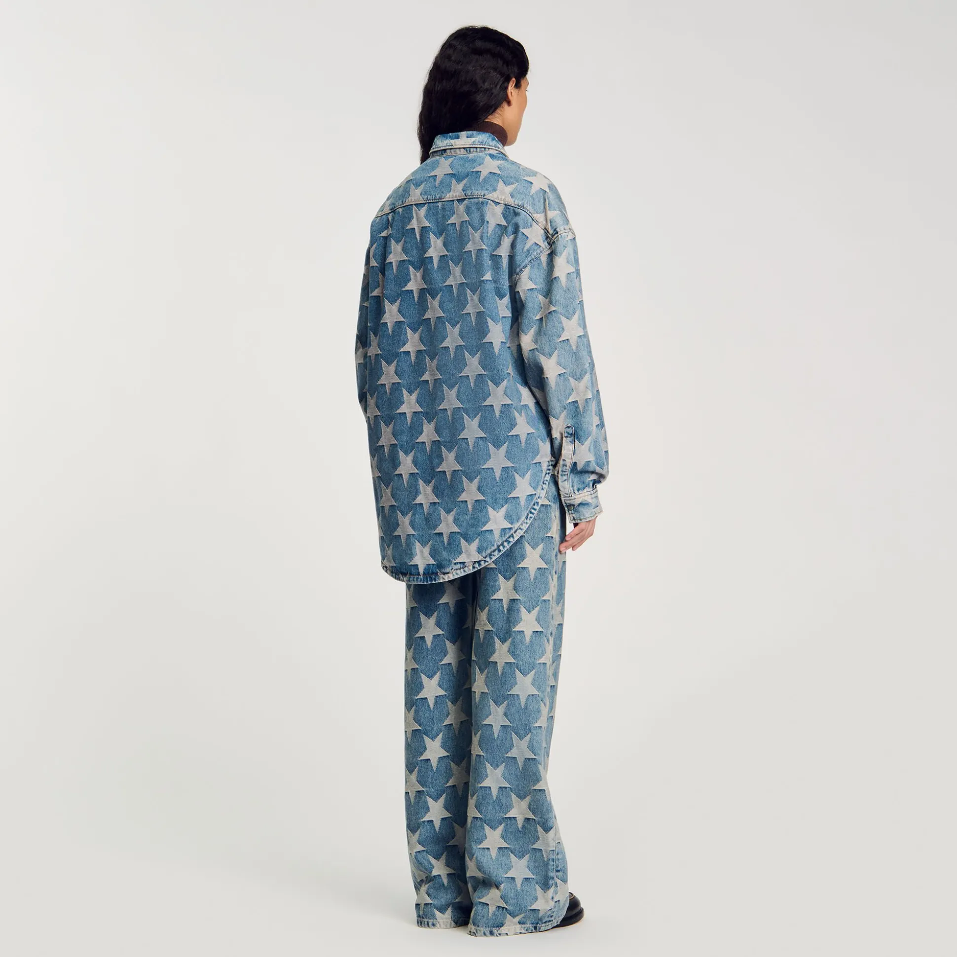 Blouson Surchemise En Jean étoiles