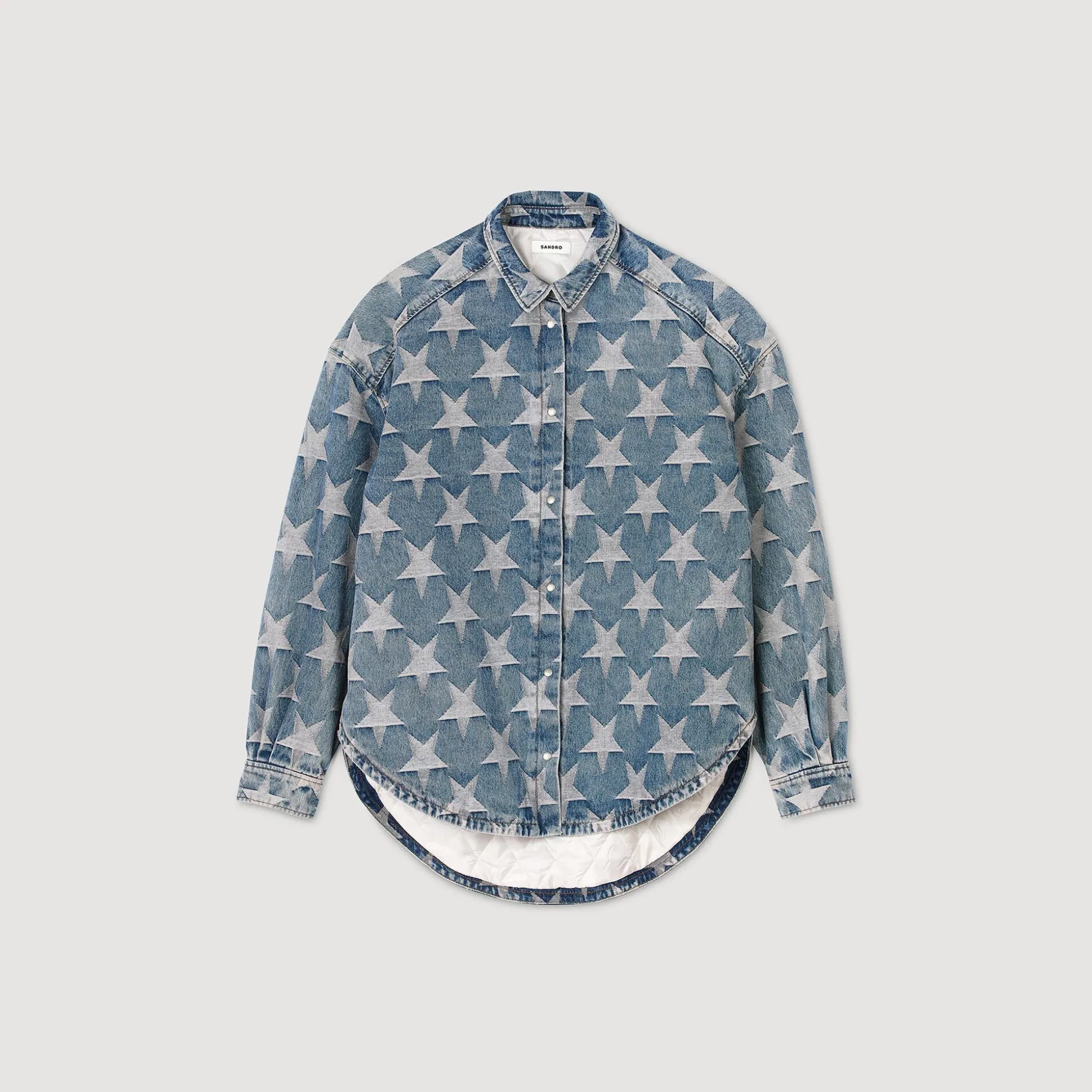 Blouson Surchemise En Jean étoiles
