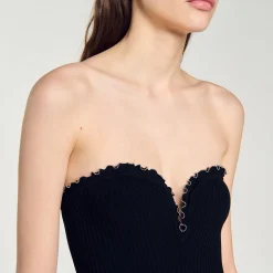 Body Bustier En Maille