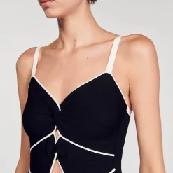 Body En Maille Bicolore