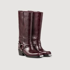 Bottes Hautes à Bouts Carrés