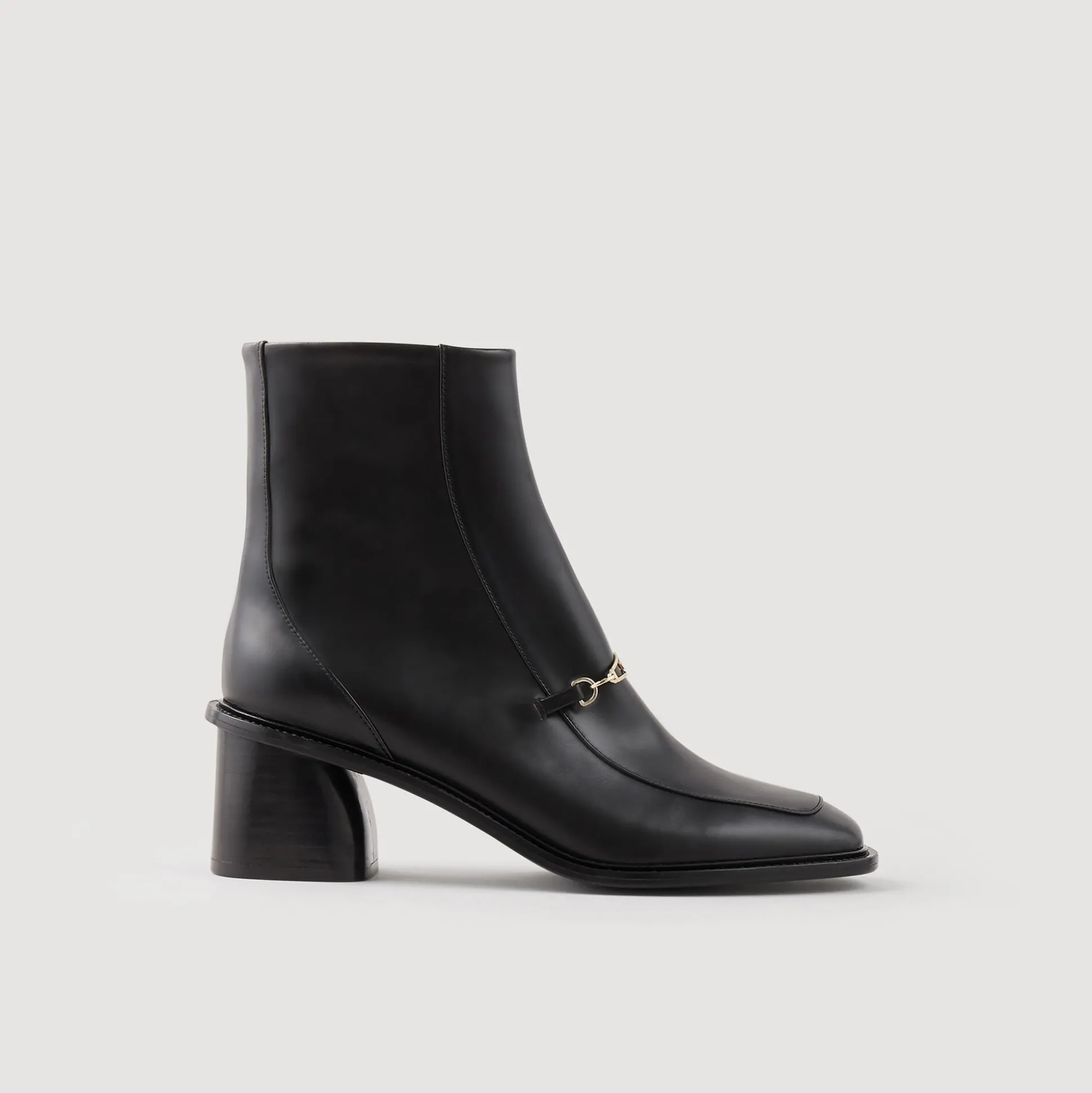 Bottines En Cuir