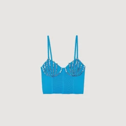 Bustier à Strass Coquillages