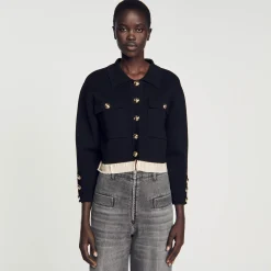 Cardigan à Col Chemise