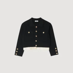 Cardigan à Col Chemise