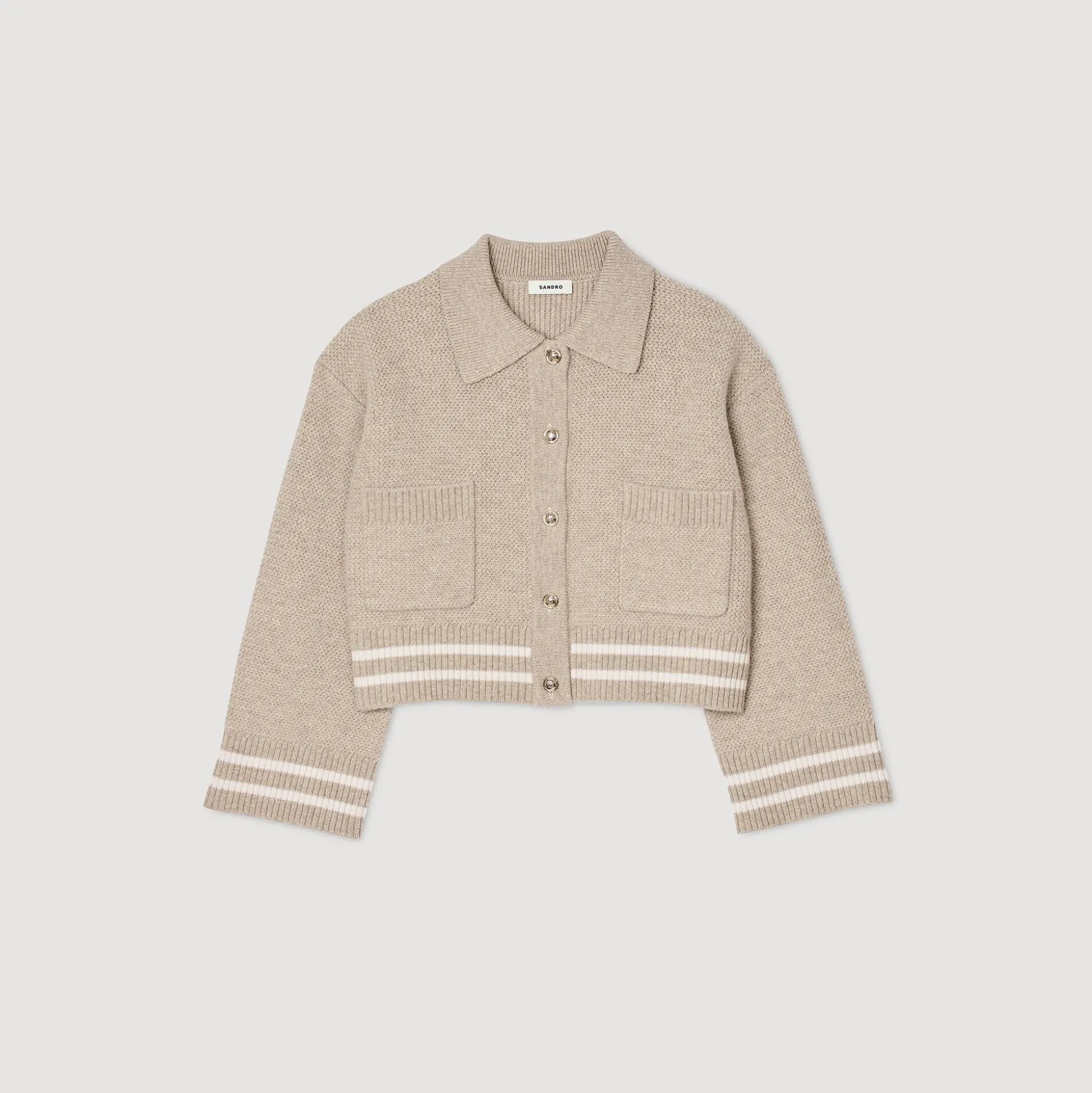 Cardigan à Point Fantaisie