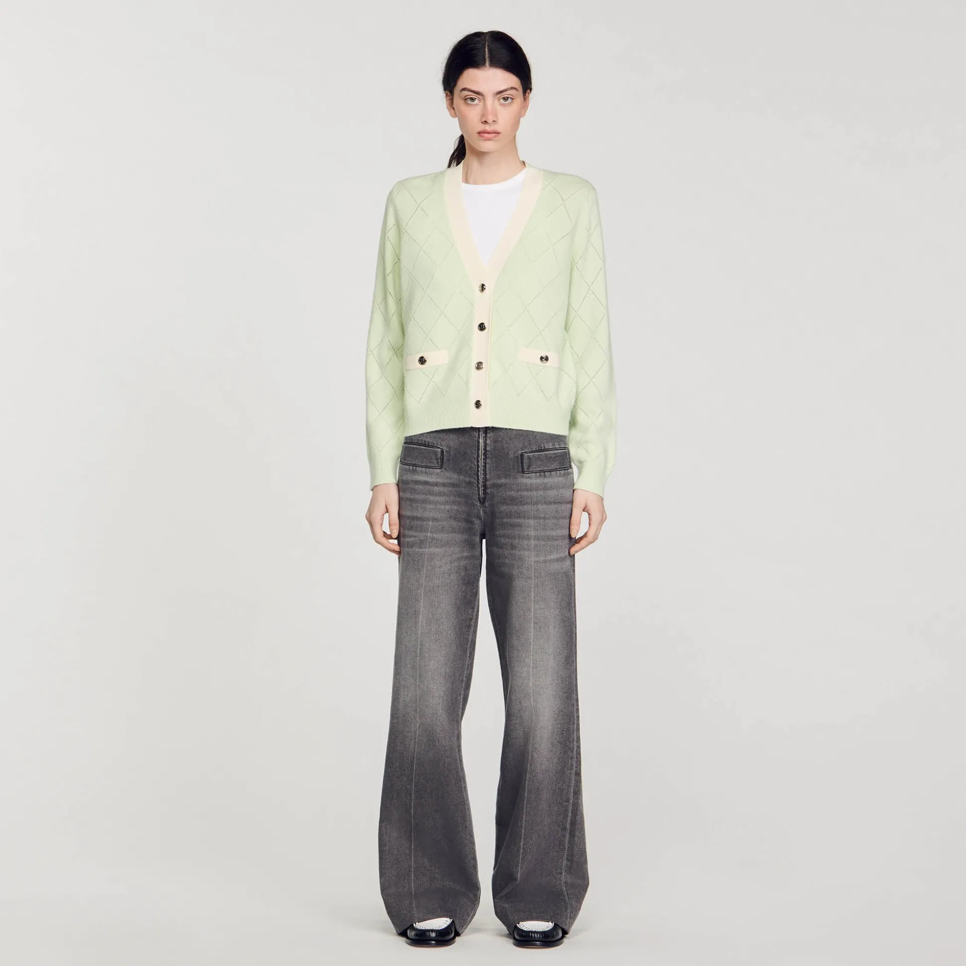 Cardigan Bicolore