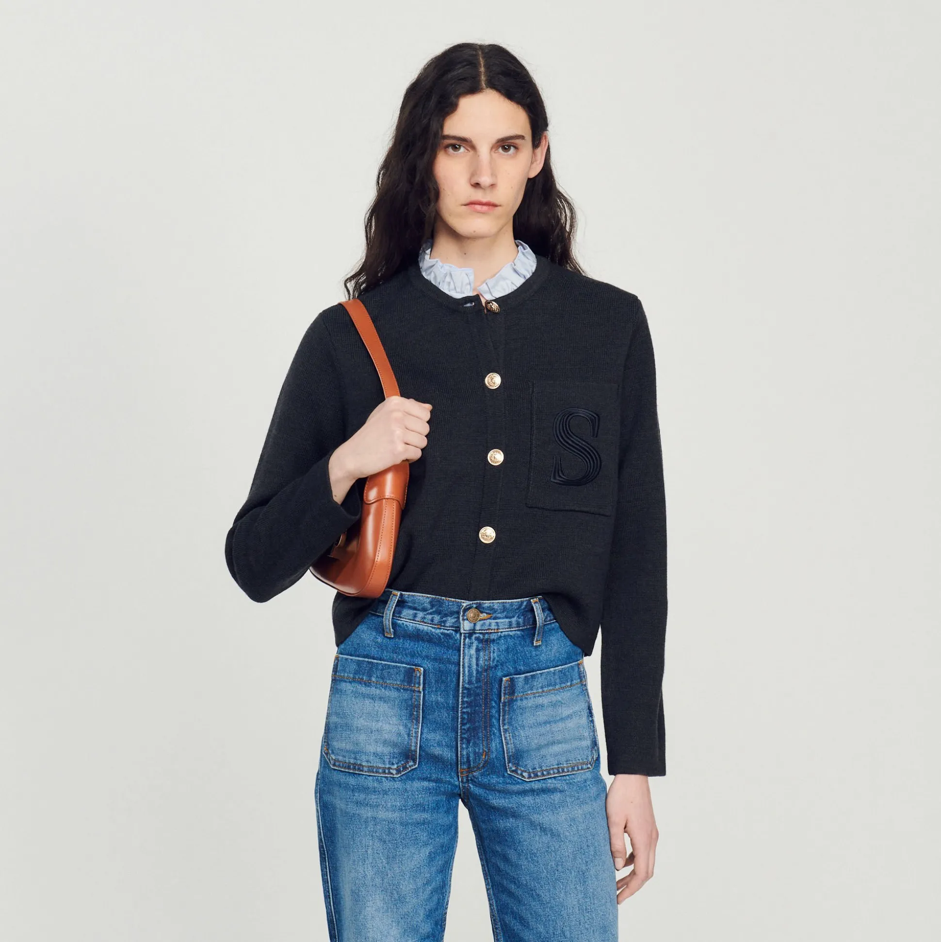 Cardigan En Laine Certifiée