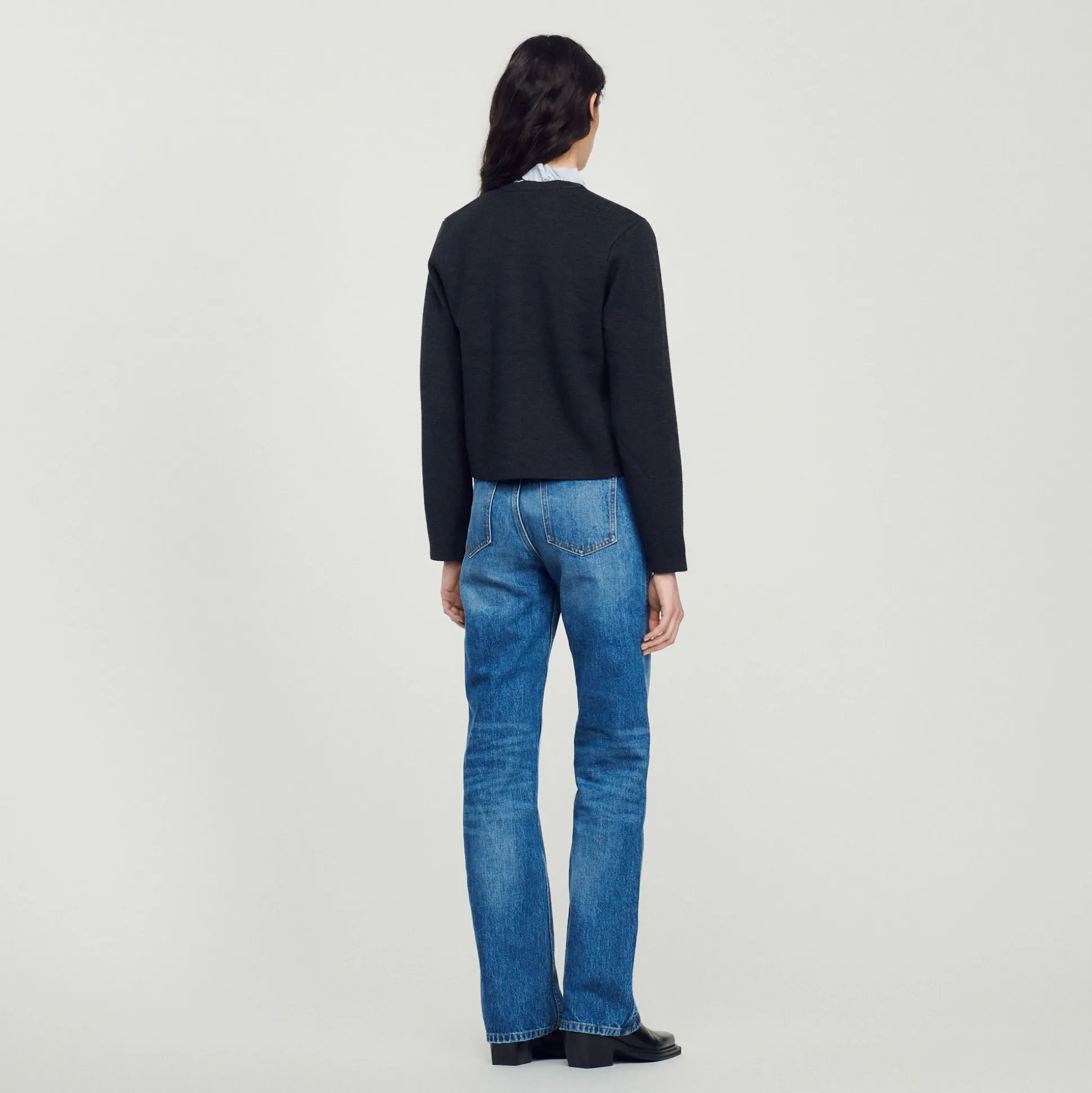 Cardigan En Laine Certifiée