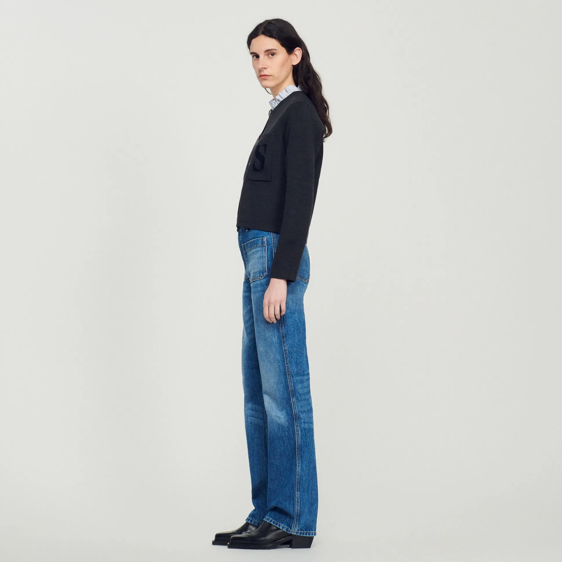 Cardigan En Laine Certifiée