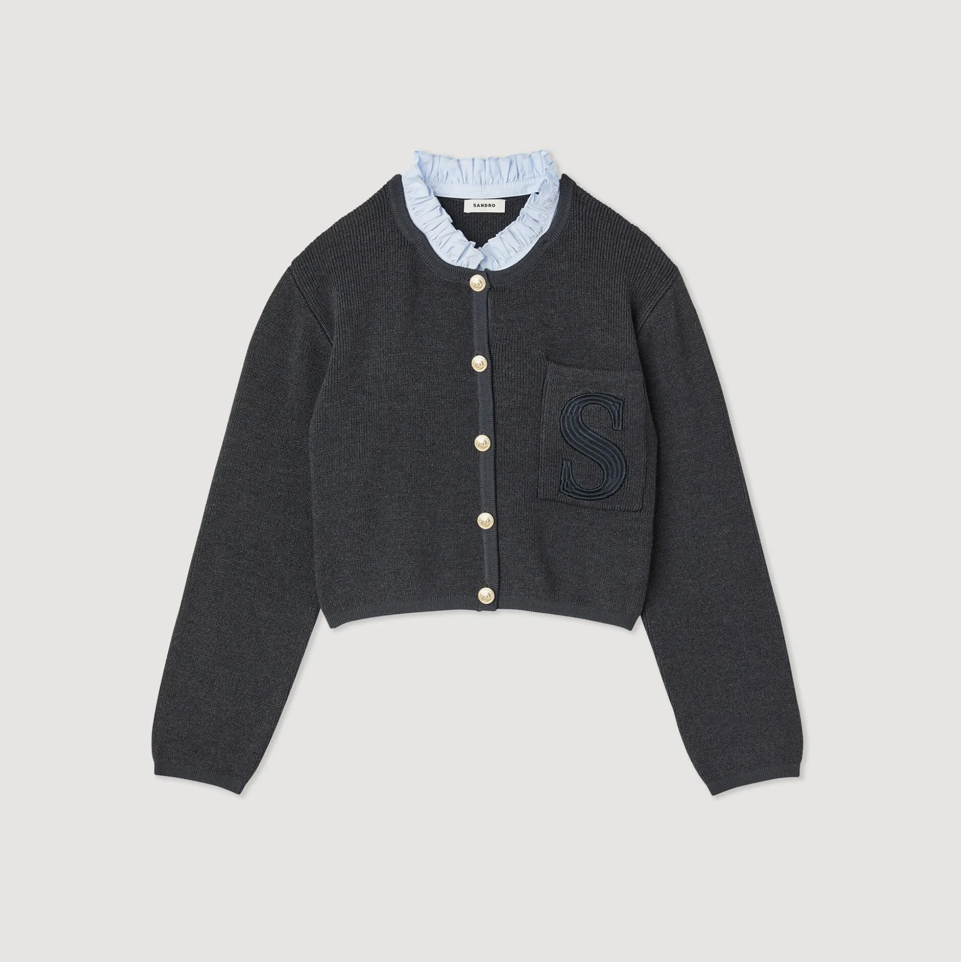 Cardigan En Laine Certifiée
