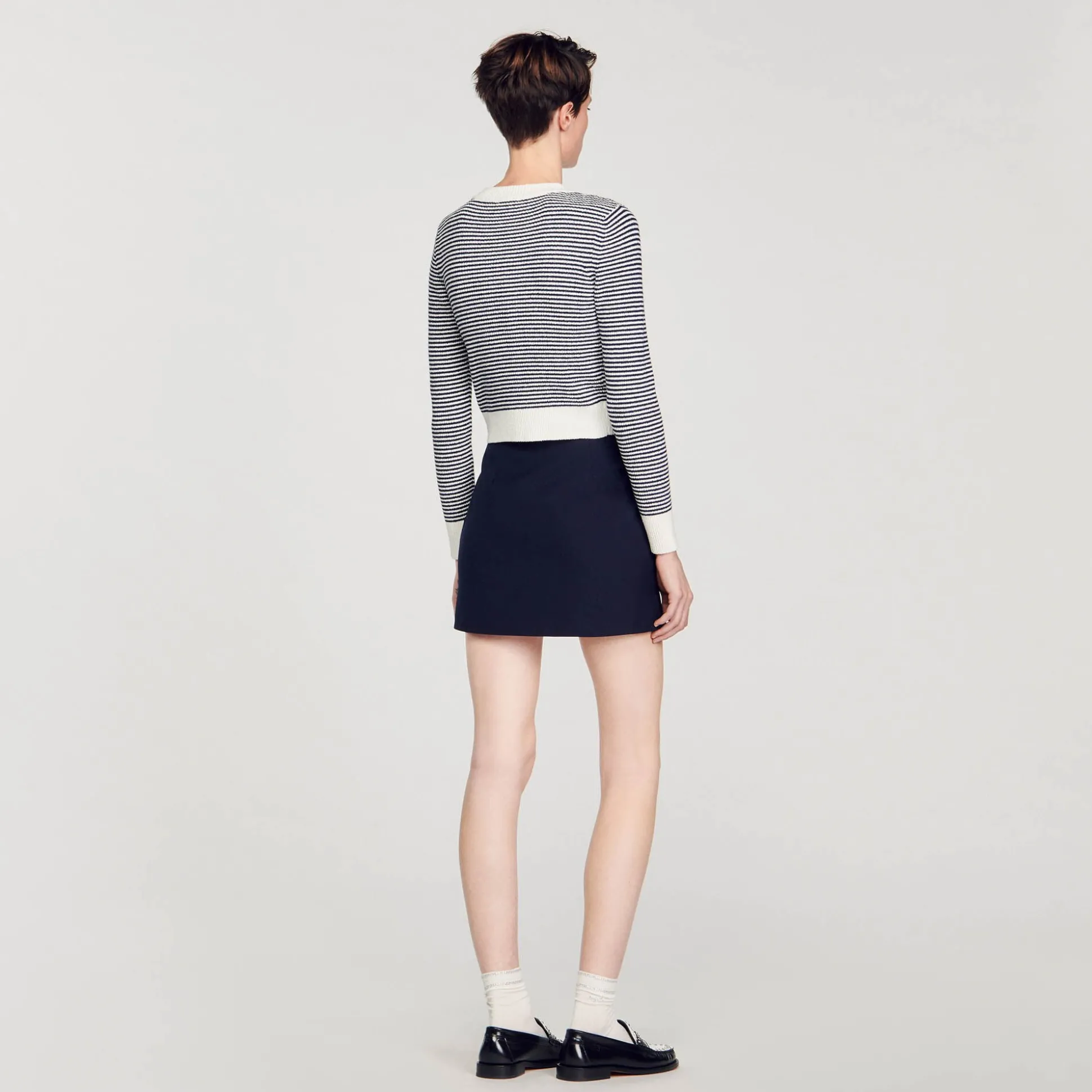 Cardigan En Maille Bouclette