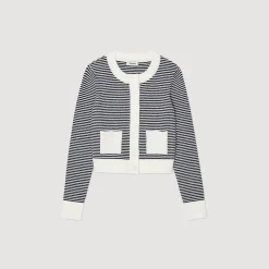 Cardigan En Maille Bouclette