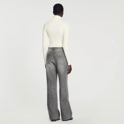Cardigan En Maille Côtelée