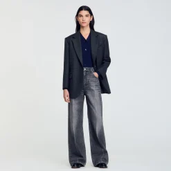Cardigan En Maille Côtelée