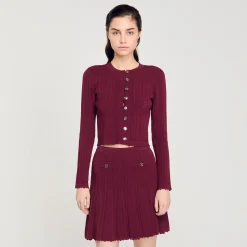 Cardigan En Maille Torsadée