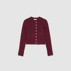 Cardigan En Maille Torsadée
