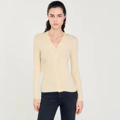 Cardigan En Viscose Certifiée