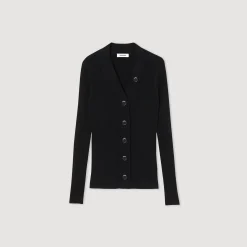 Cardigan En Viscose Certifiée
