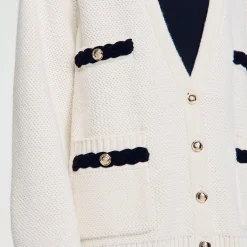 Cardigan Long En Laine