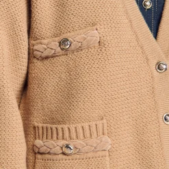 Cardigan Long En Laine