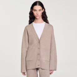 Cardigan Long Strassé