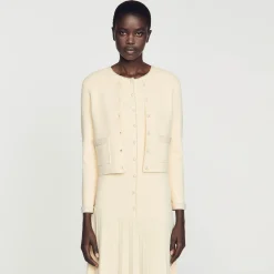 Cardigan Orné De Perles