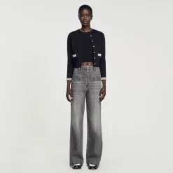 Cardigan Orné De Perles