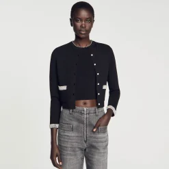 Cardigan Orné De Perles