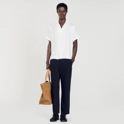 Chemise à Col Requin
