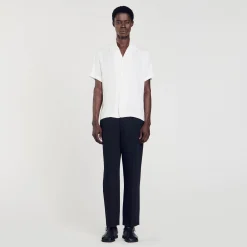 Chemise à Col Requin