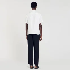 Chemise à Col Requin