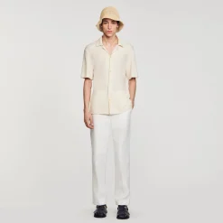 Chemise à Col Requin