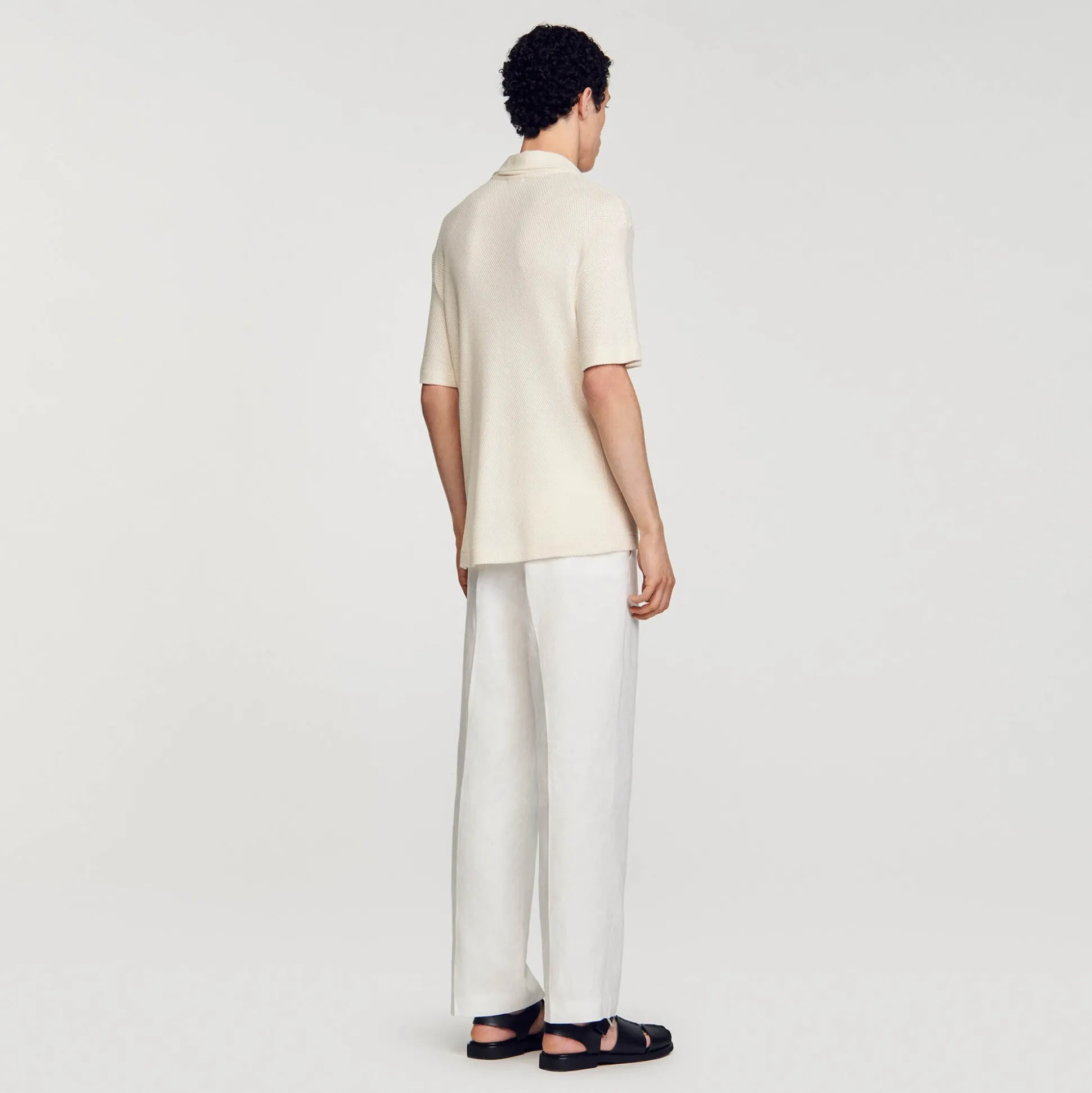 Chemise à Col Requin