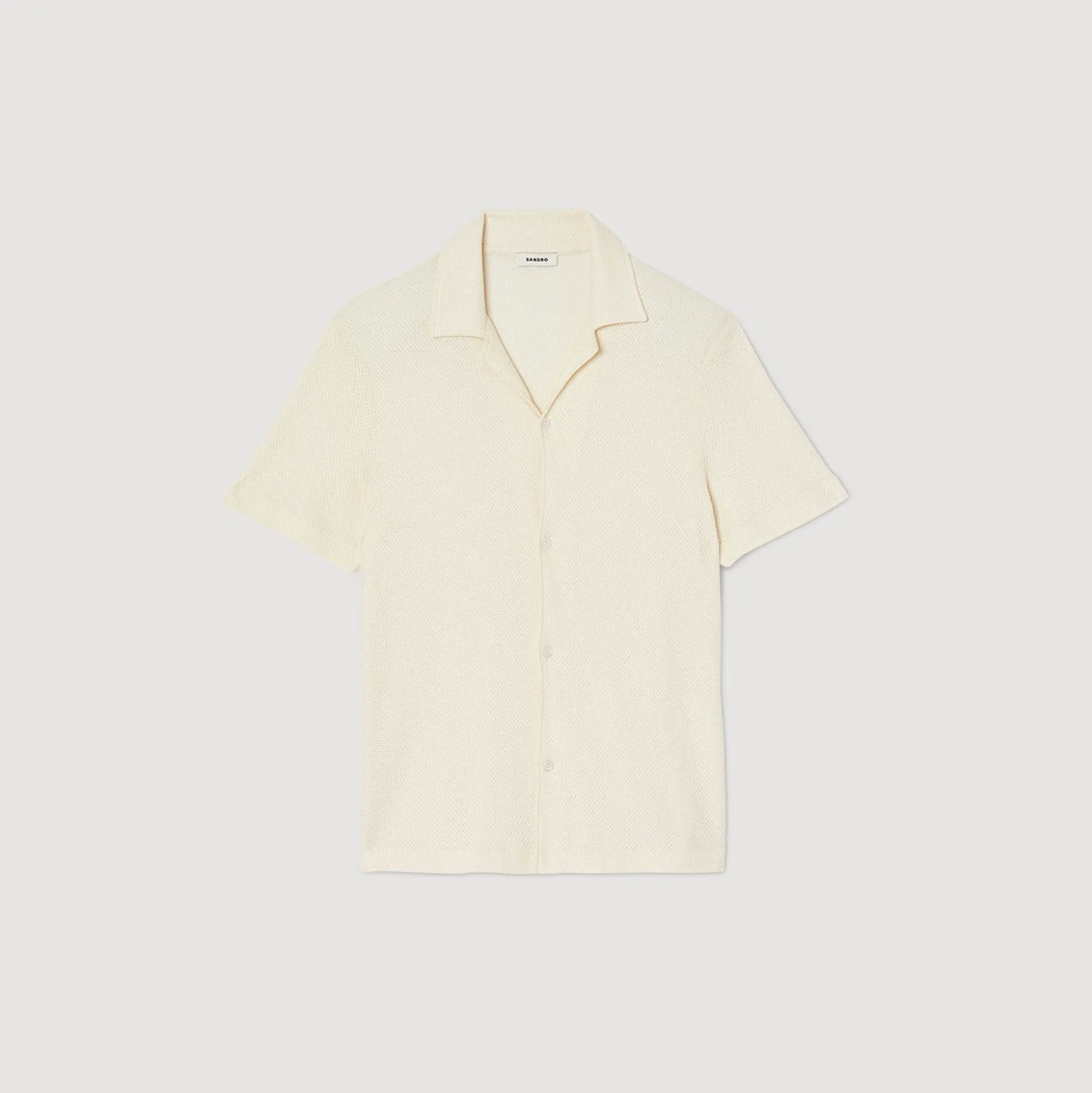 Chemise à Col Requin