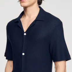 Chemise à Col Requin