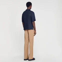 Chemise à Col Zippé